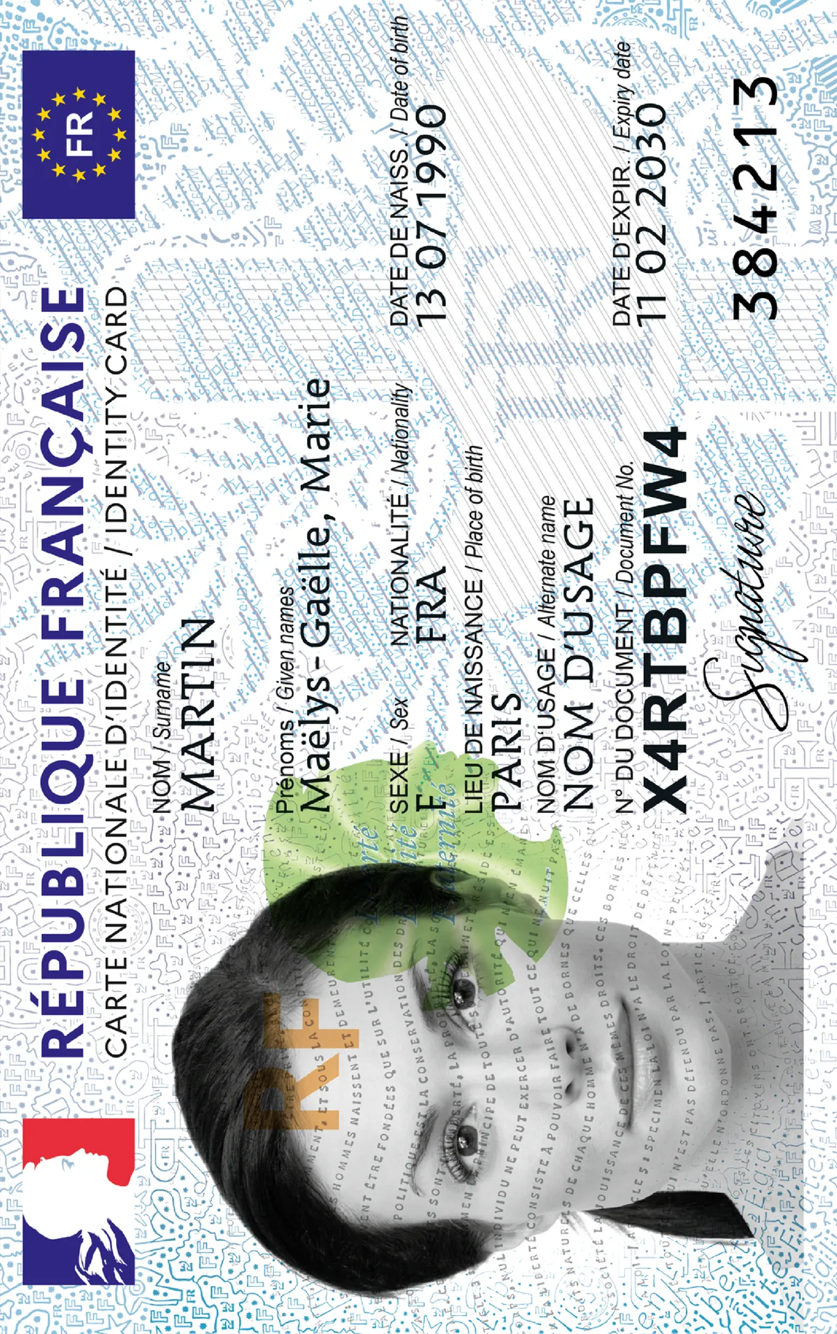 Photo carte d'identité