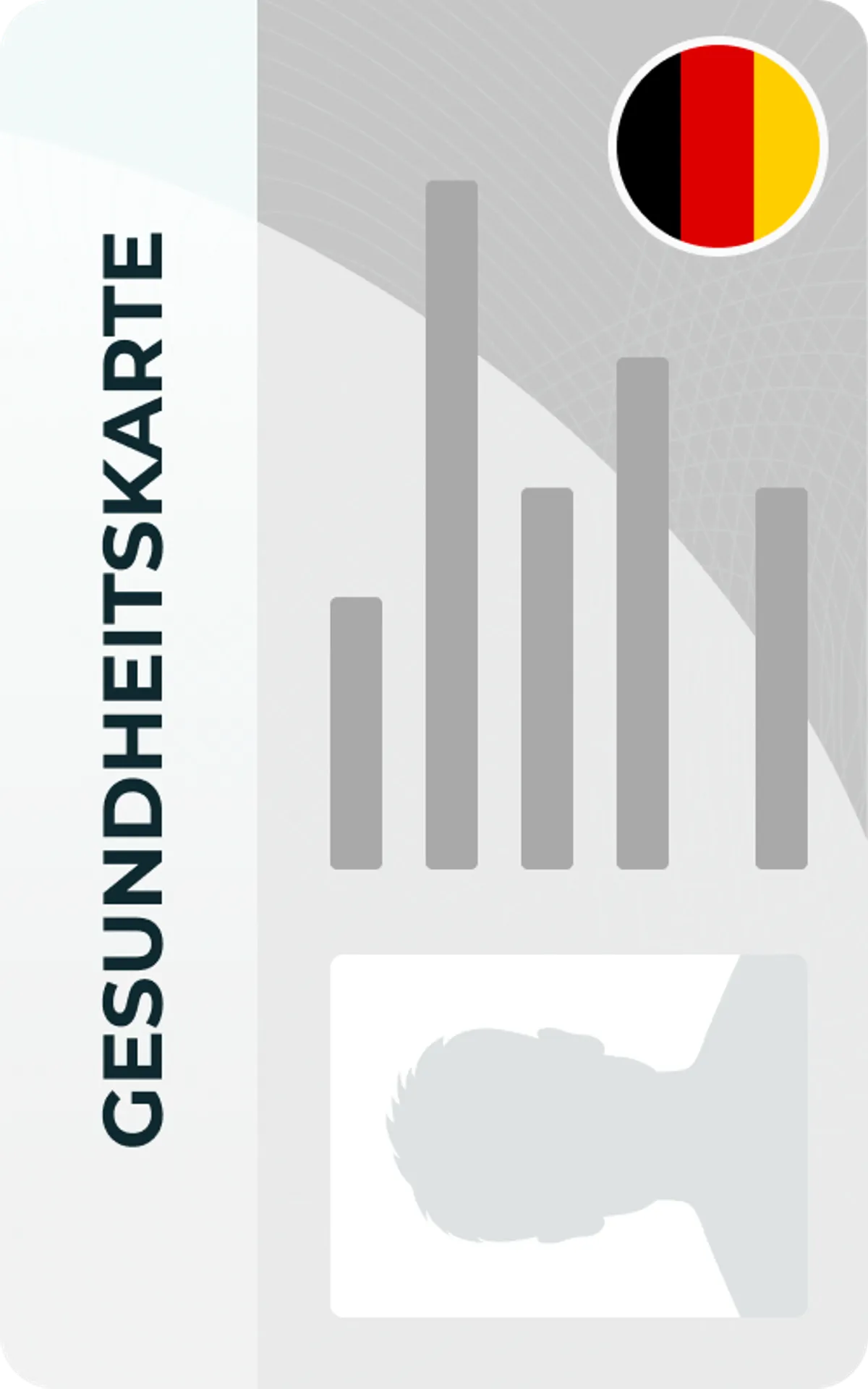 Foto für die Krankenkassenkarte