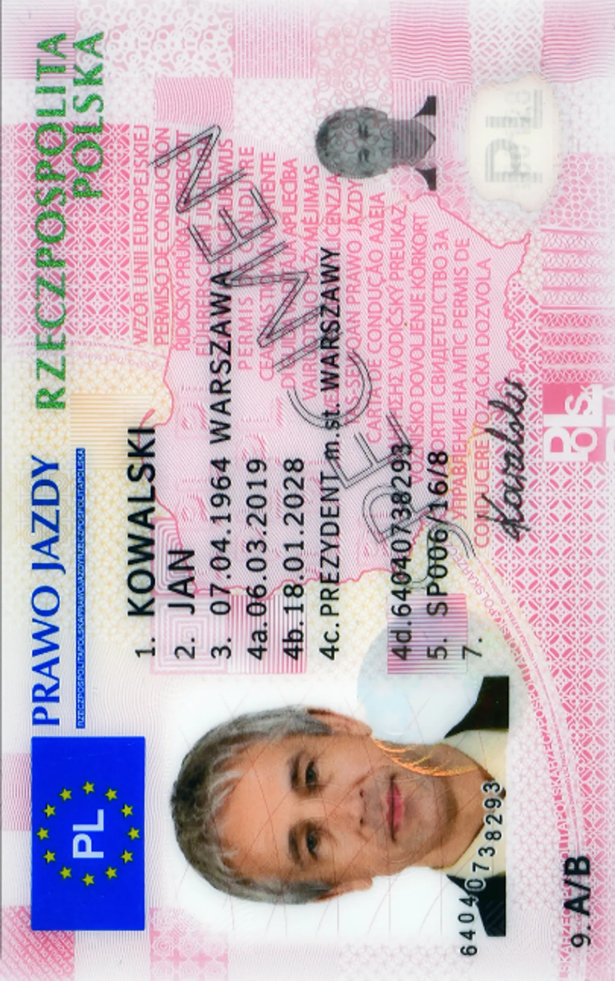 Zdjęcie do prawa jazdy