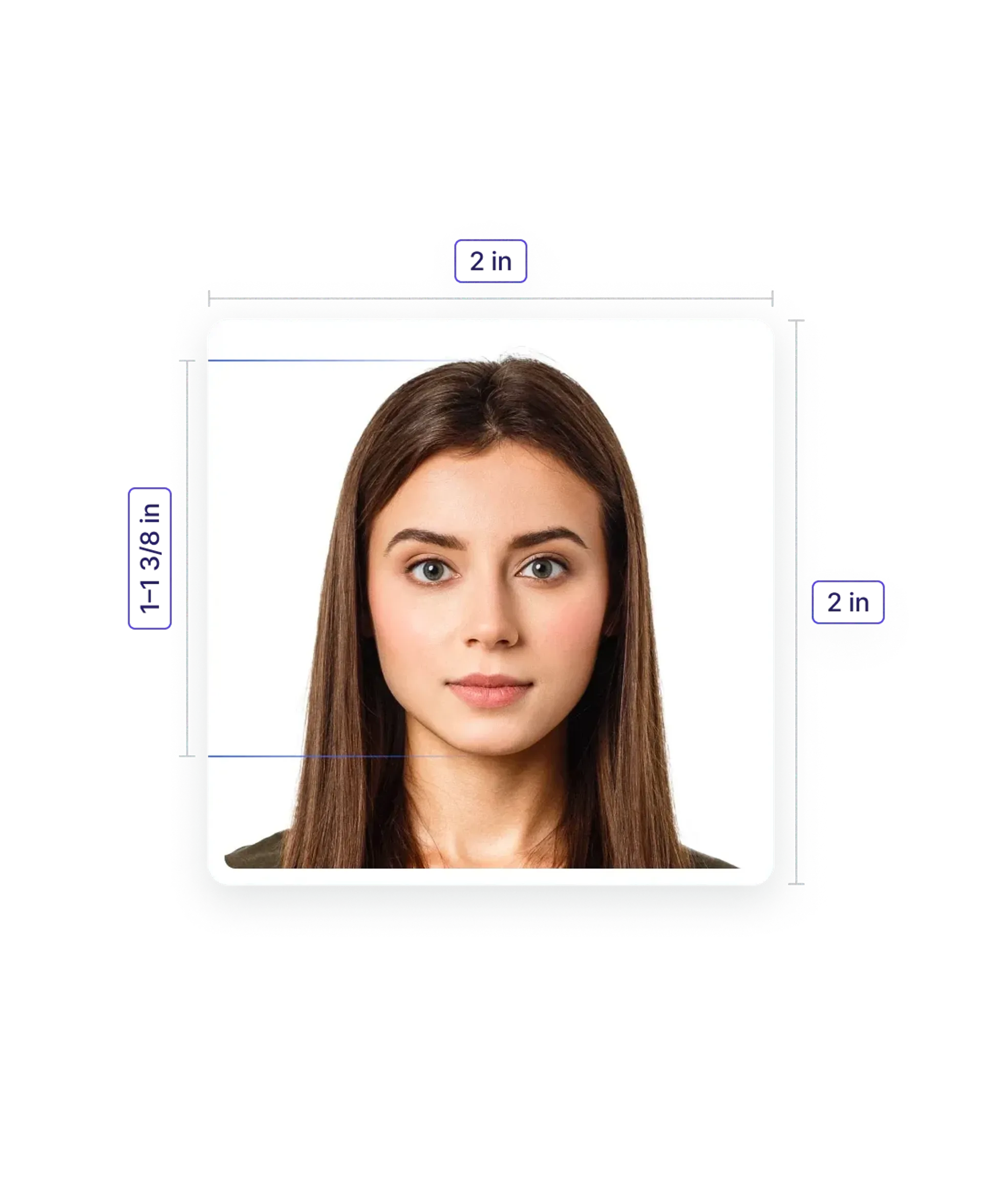 2x2” Passport Photo—Specifications