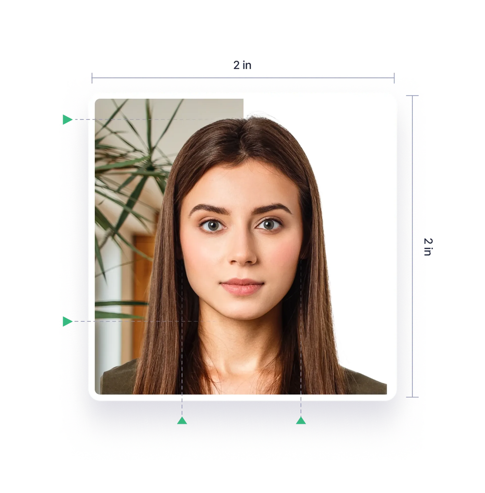 Create a 2x2 inch Photo